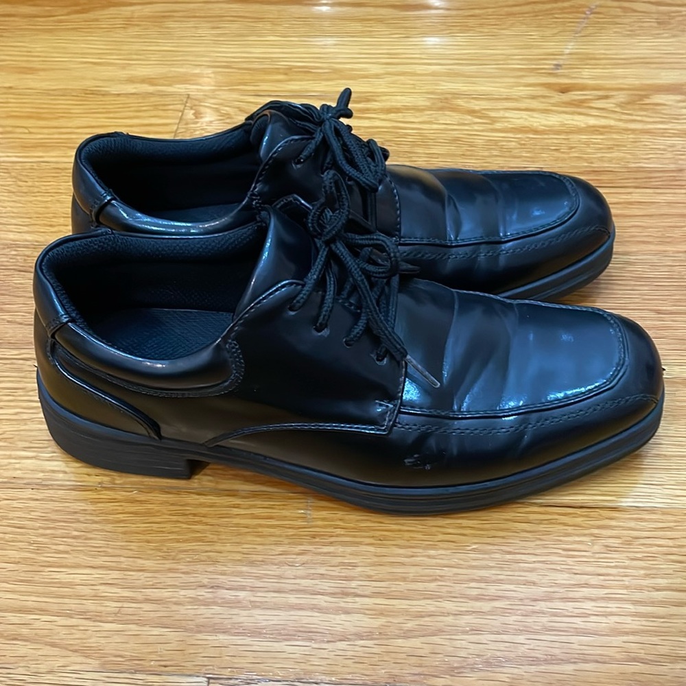 Deer Stags Sharp Boys' Oxford, Black, 6 1/2
